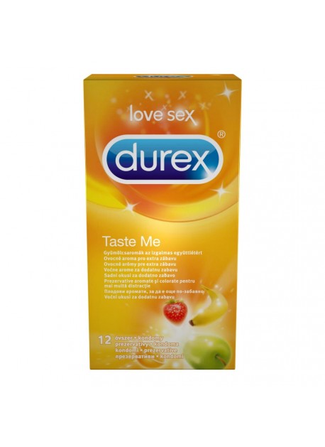 Durex Taste Me - ovocné kondómy (12 ks)